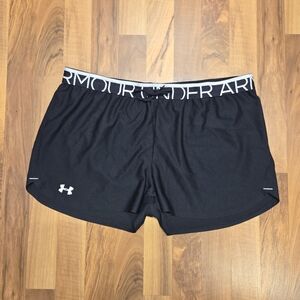 Black, Under Armour Athletic Shorts, size XL